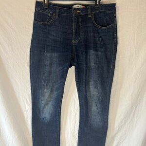 Cabi Jeans High Straight Dark Wash Denim Comfort Stretch Women's Size 8